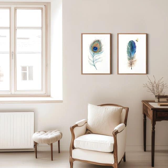 Hummingbird shown in a room setting