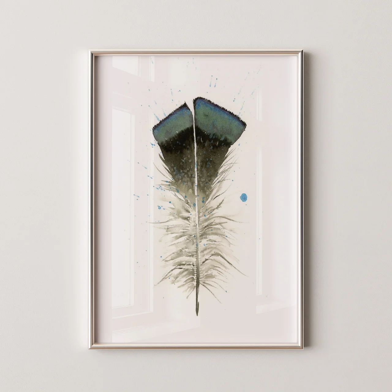 Turkey shown in a room setting