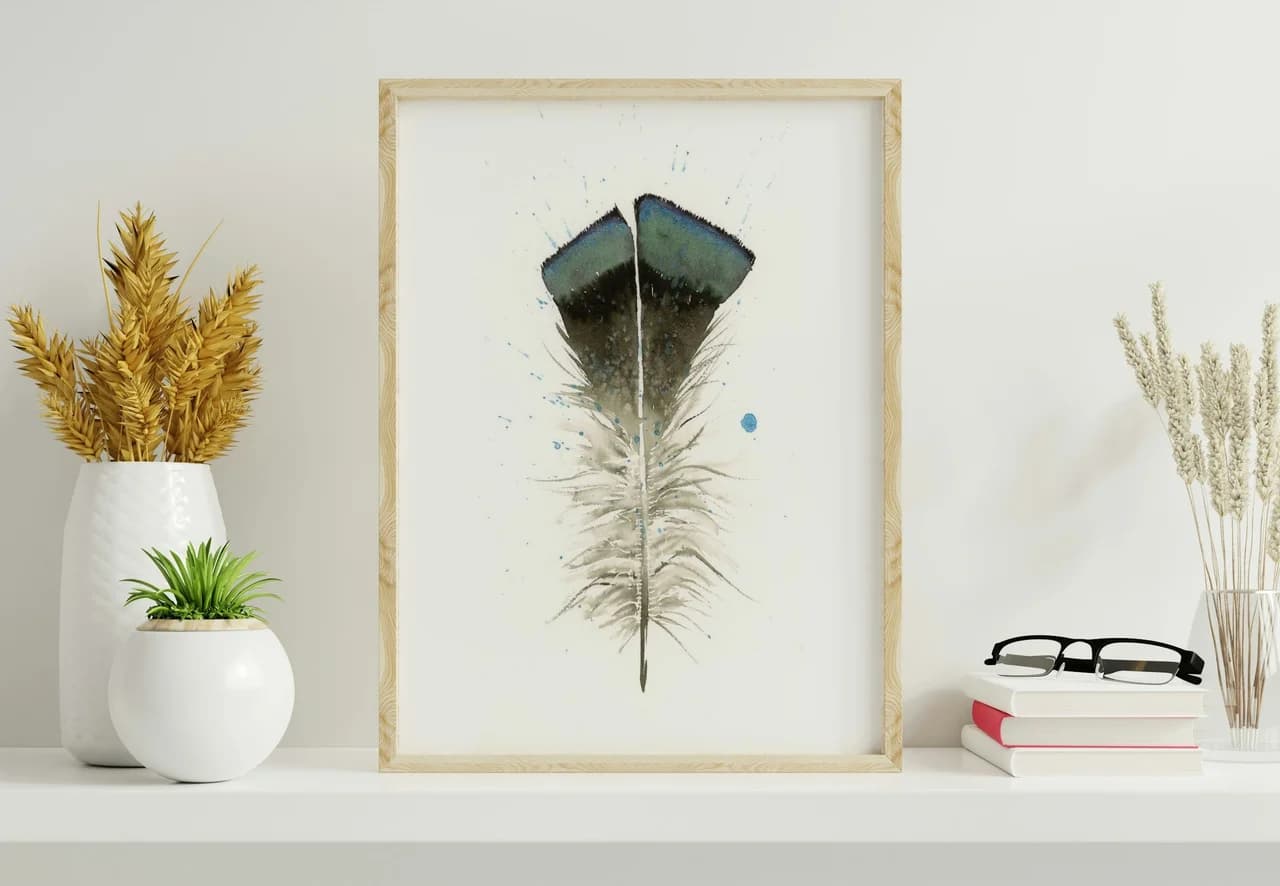 Turkey shown in a room setting