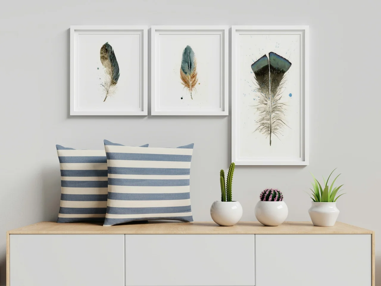 Turkey shown in a room setting