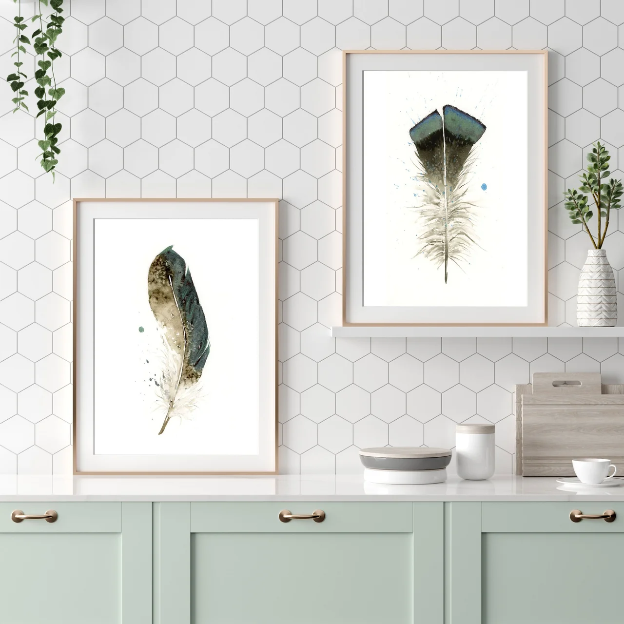 Turkey shown in a room setting
