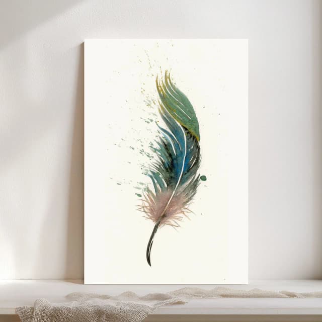 Peacock shown in a room setting