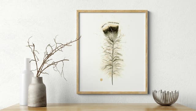 Turkey shown in a room setting