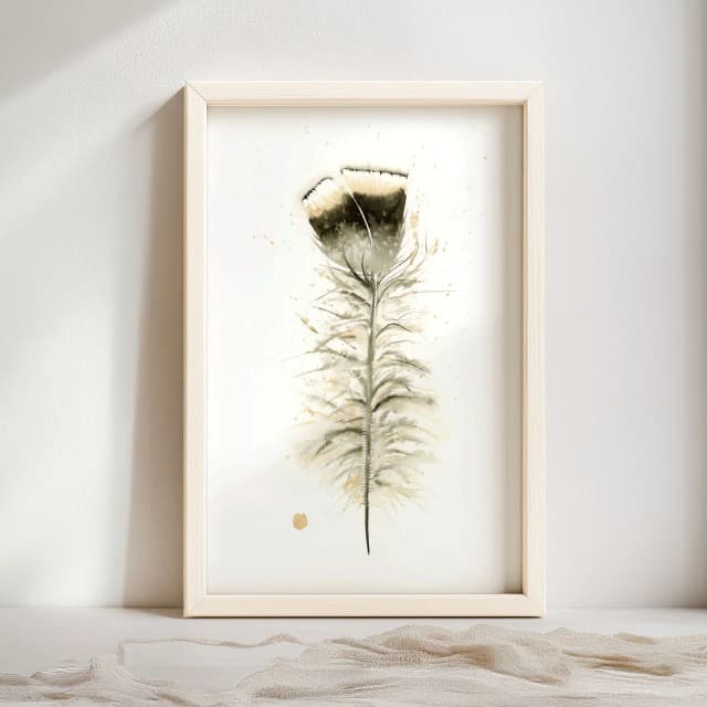 Turkey shown in a room setting