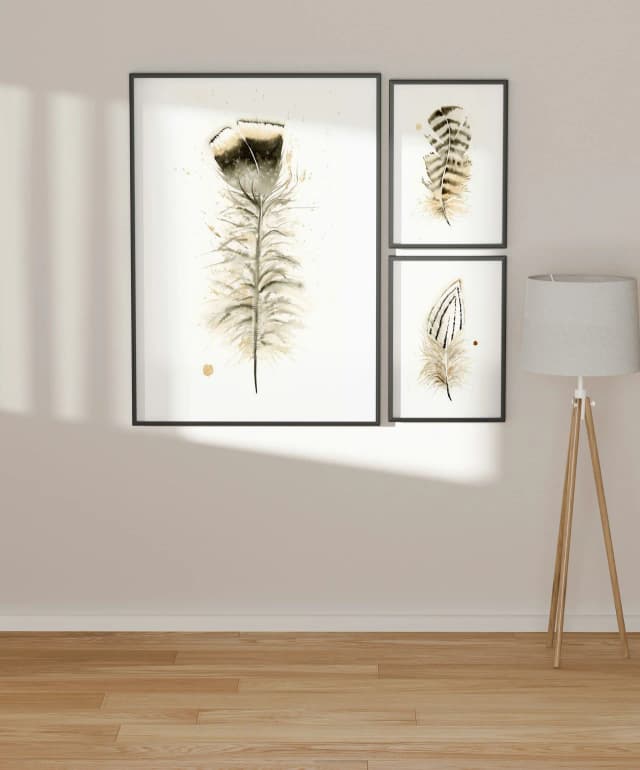 Turkey shown in a room setting