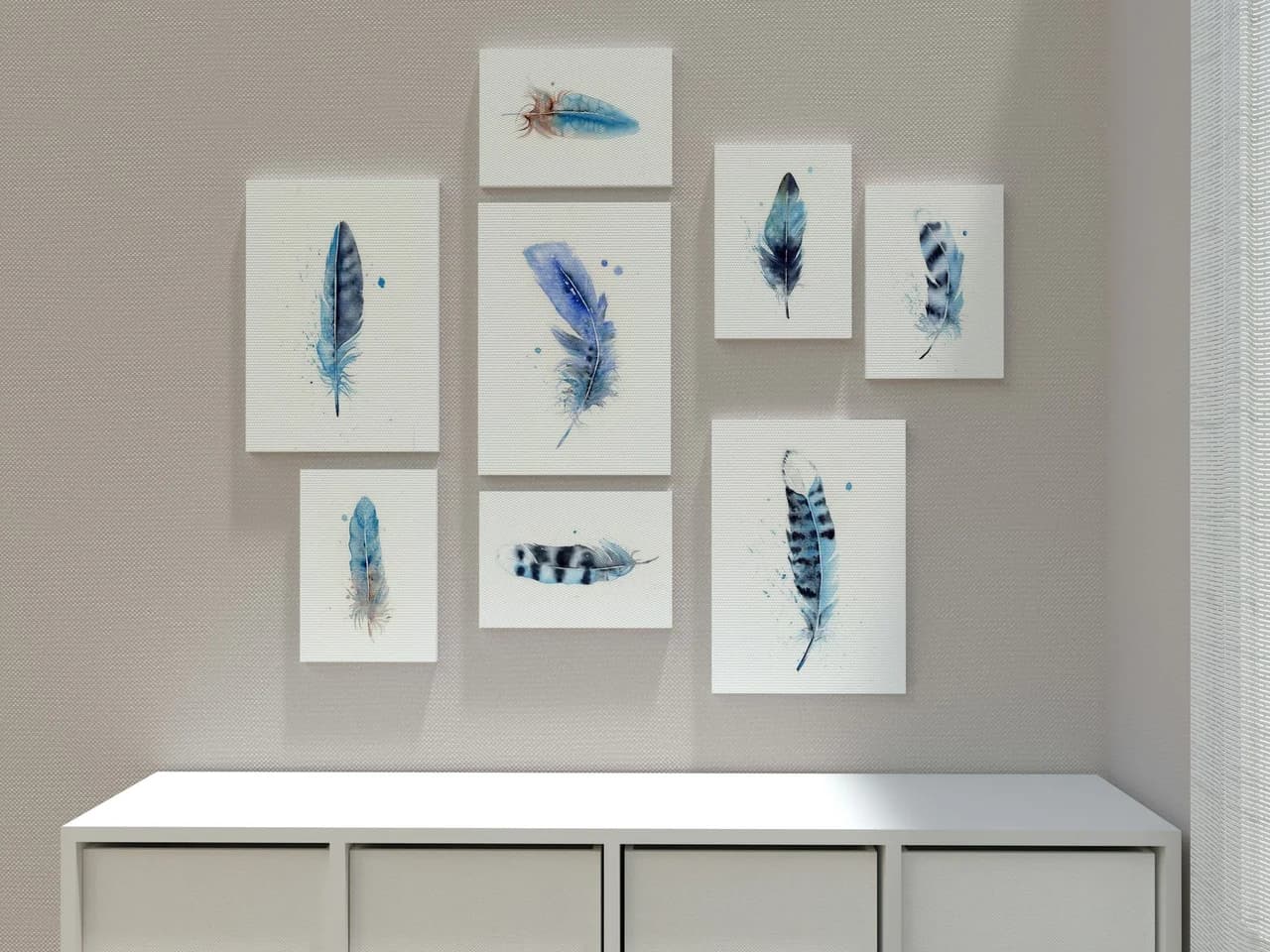 Blue Jay shown in a room setting