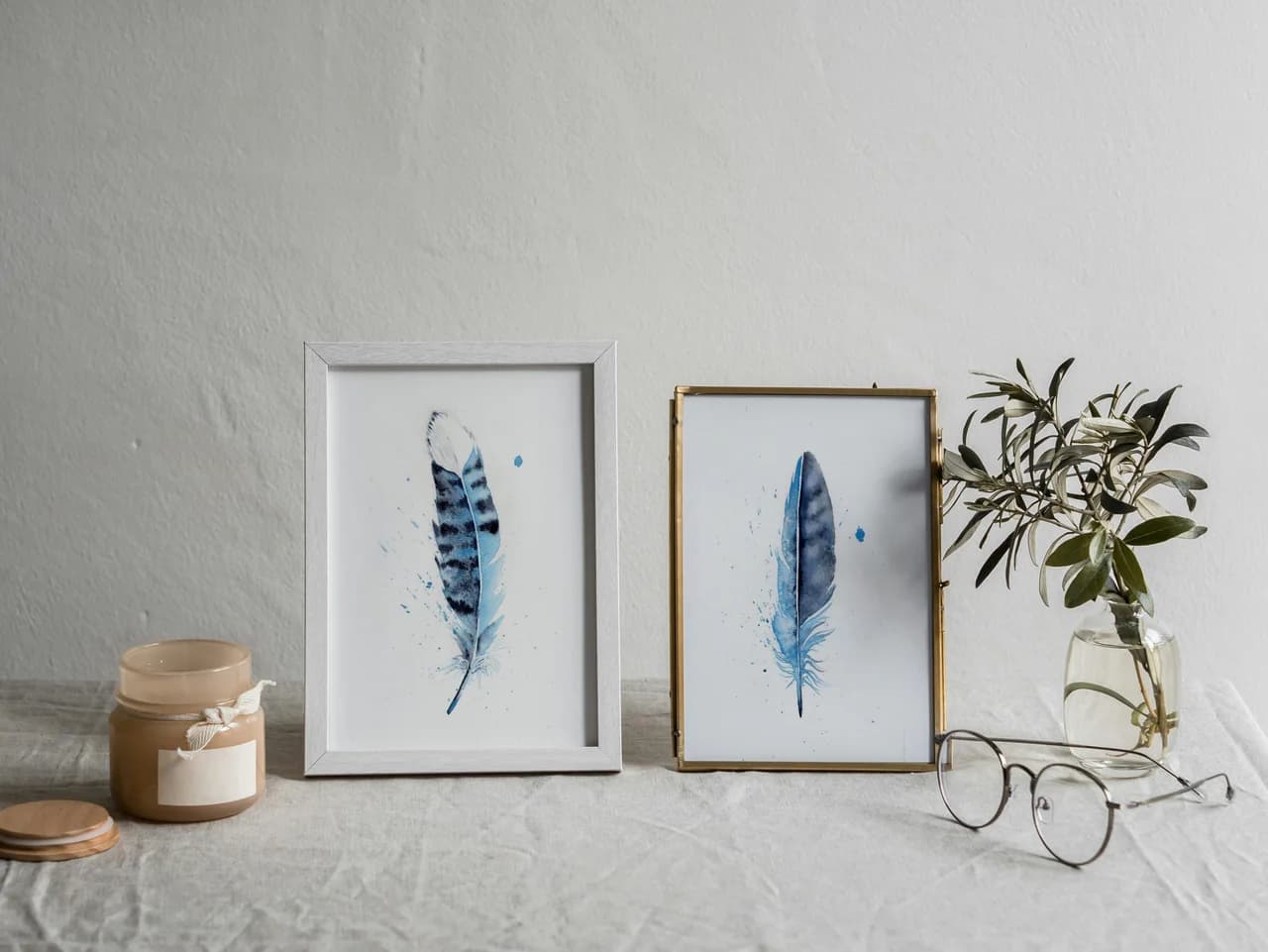 Blue Jay shown in a room setting