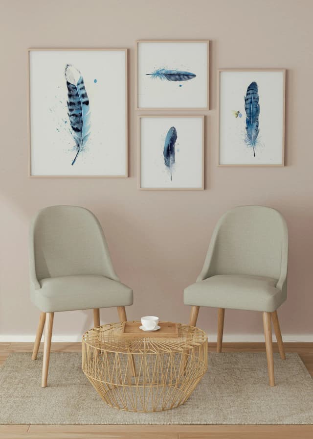 Blue Jay shown in a room setting