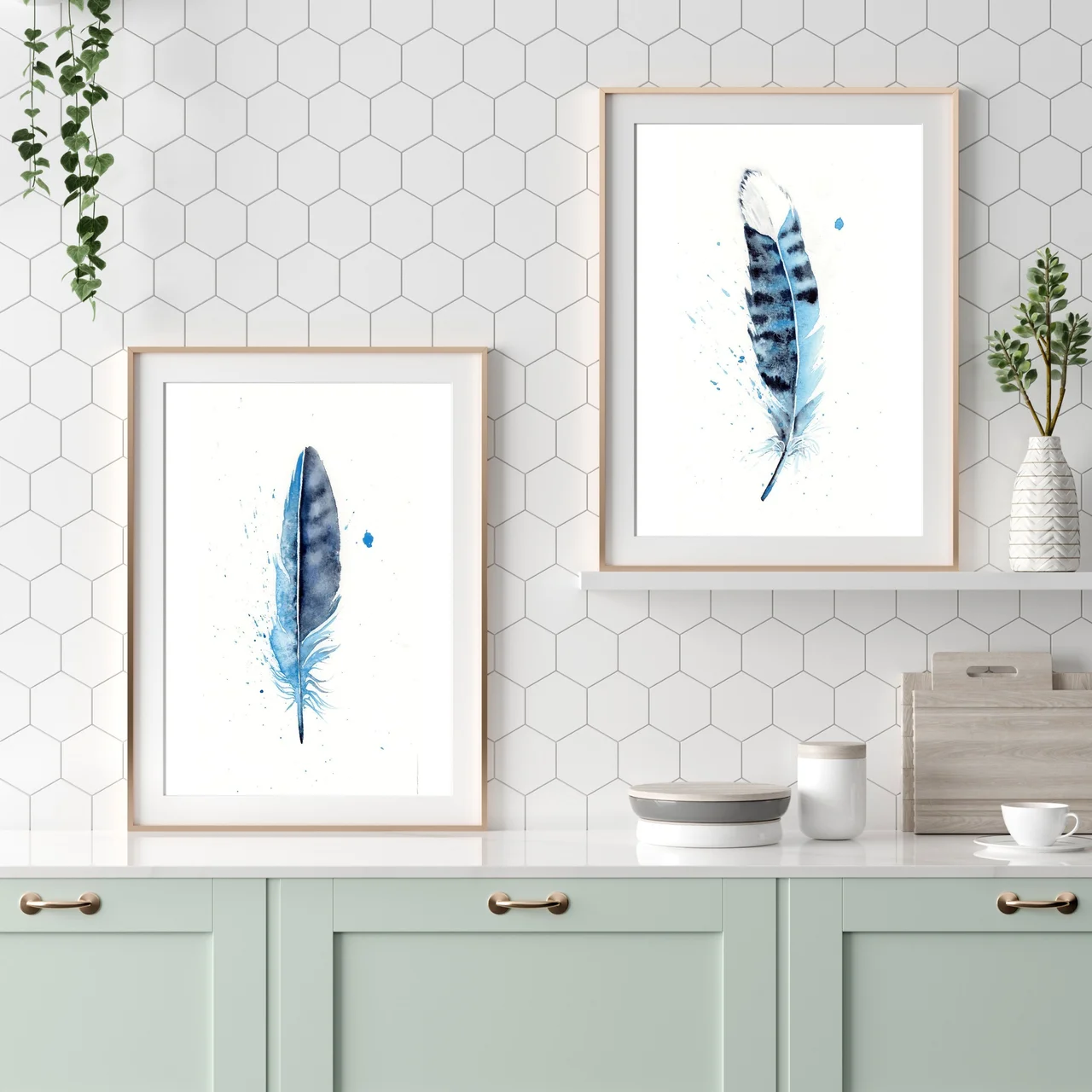 Blue Jay shown in a room setting