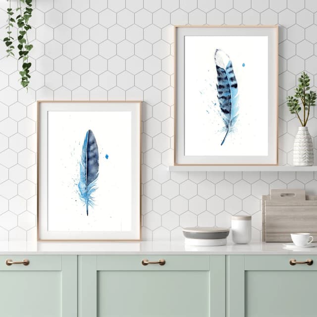 Blue Jay shown in a room setting