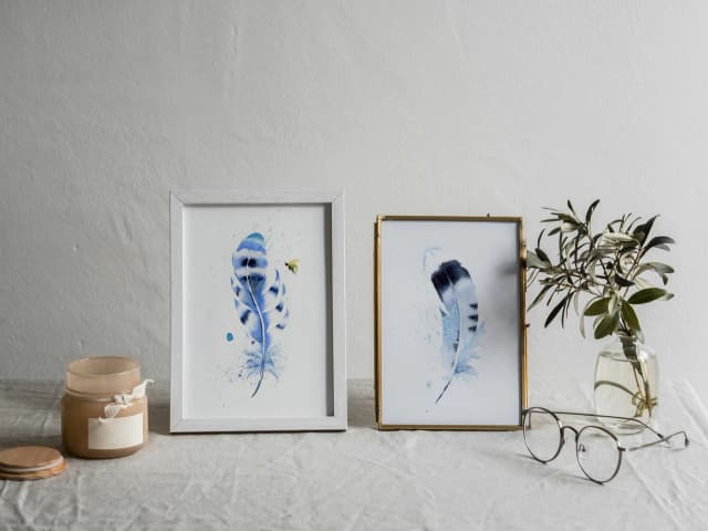 Blue Jay shown in a room setting