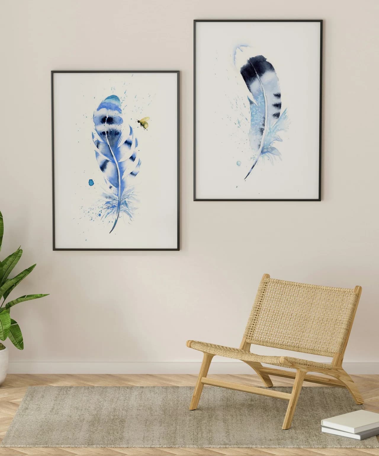 Blue Jay shown in a room setting