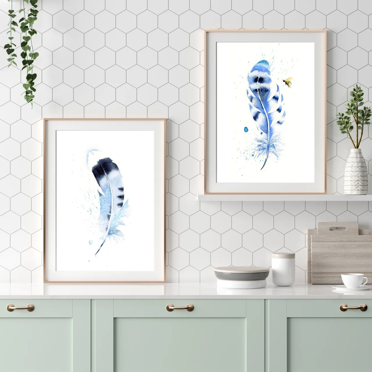 Blue Jay shown in a room setting