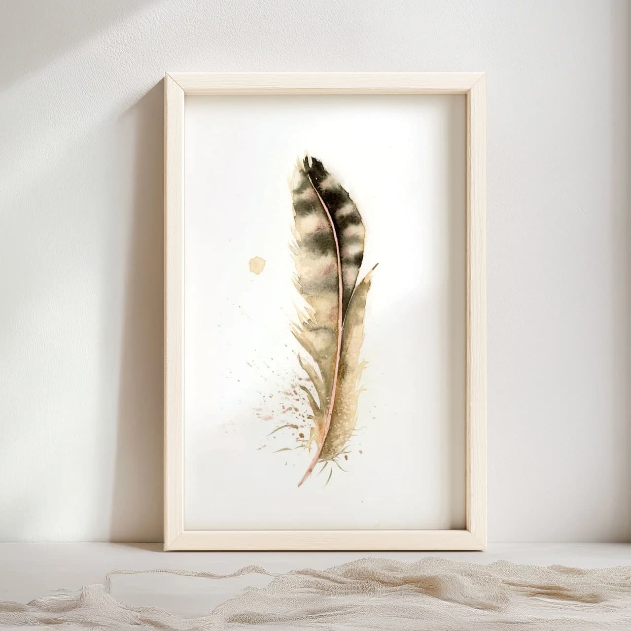 Northern Flicker shown in a room setting