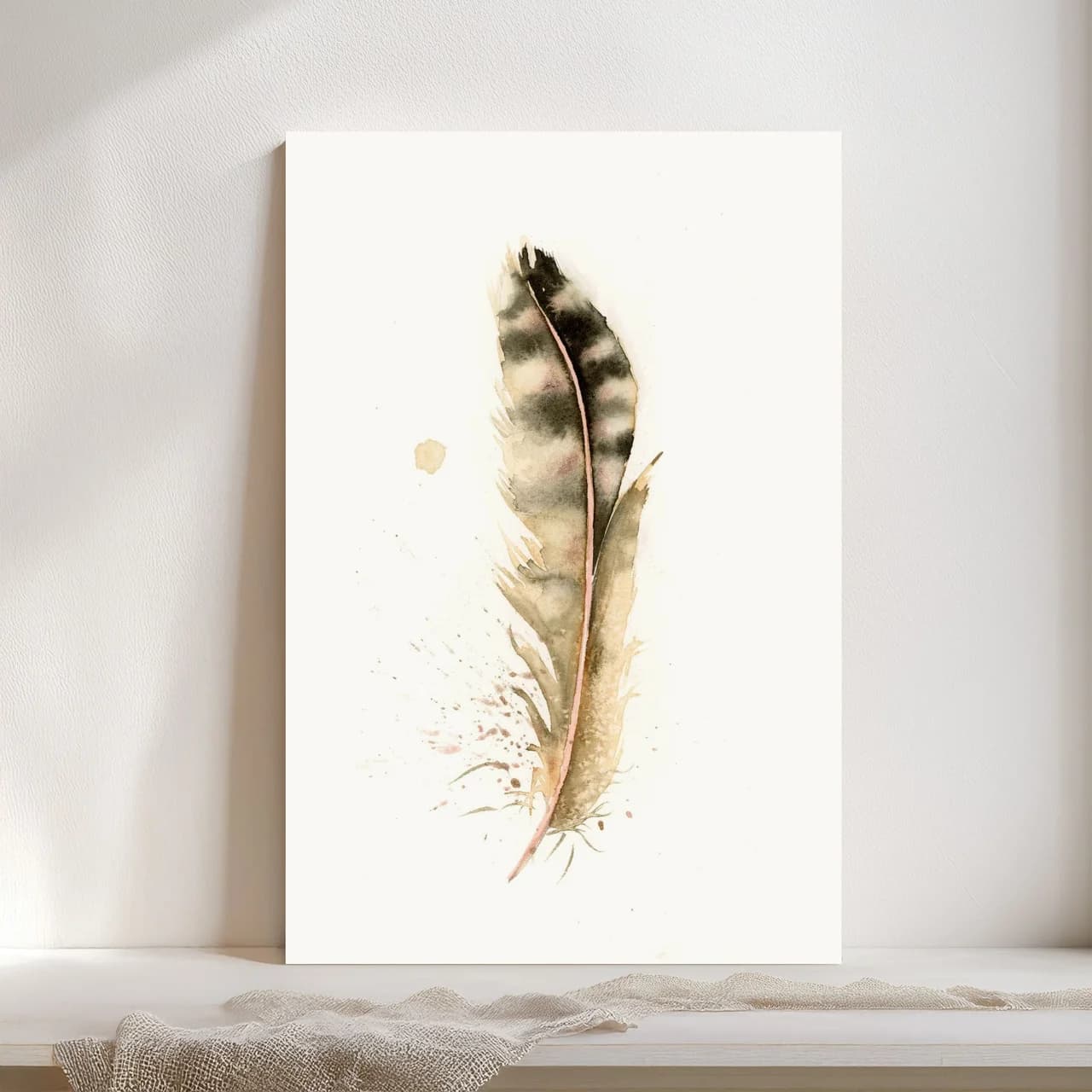 Northern Flicker shown in a room setting