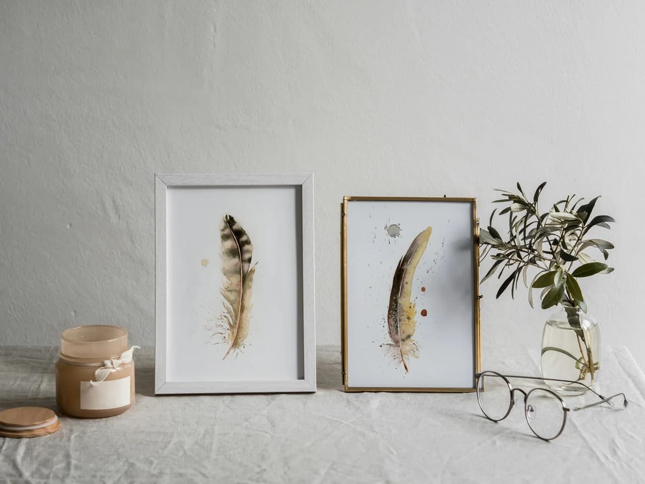 Northern Flicker shown in a room setting