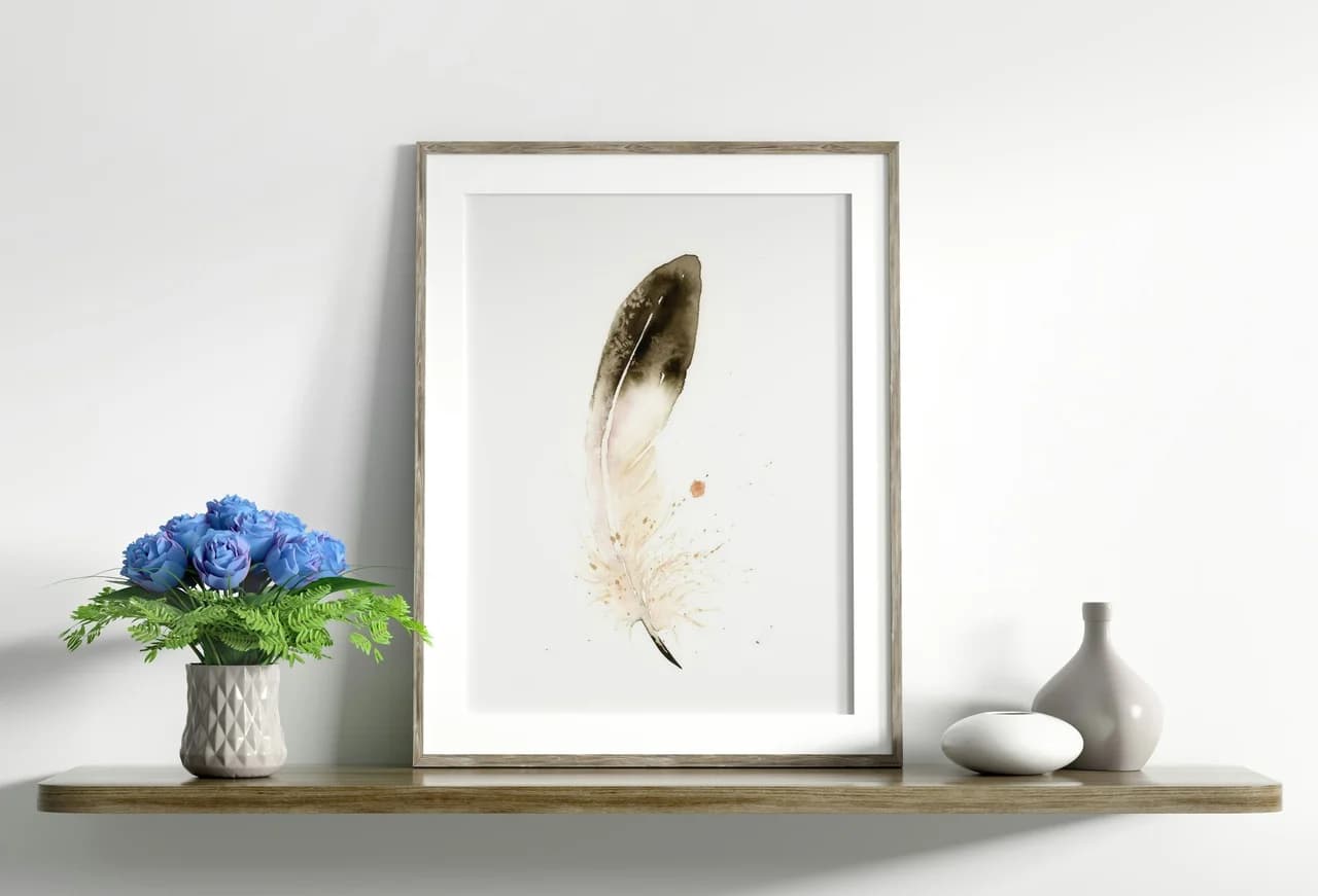 Golden Eagle shown in a room setting
