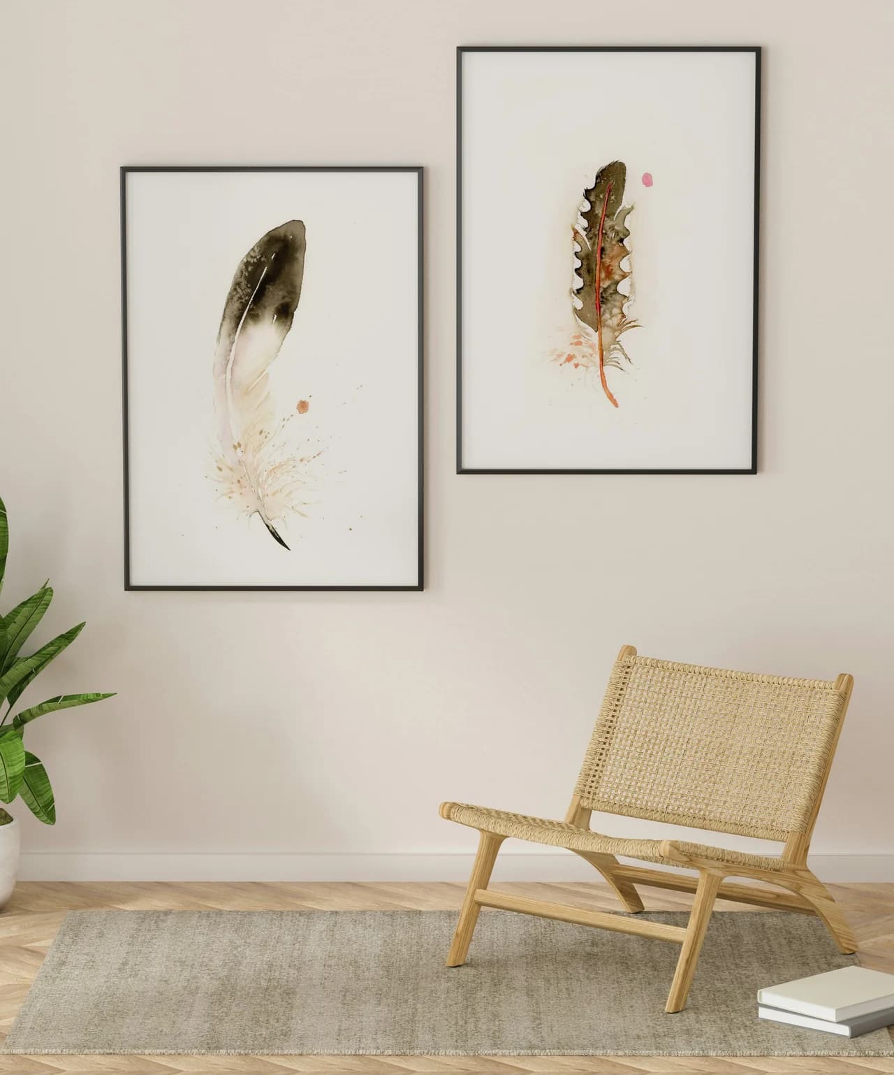 Golden Eagle shown in a room setting
