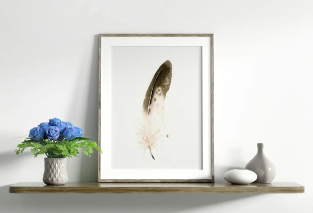 Golden Eagle shown in a room setting
