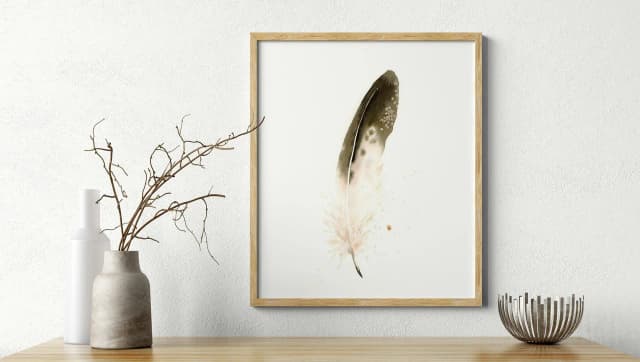 Golden Eagle shown in a room setting