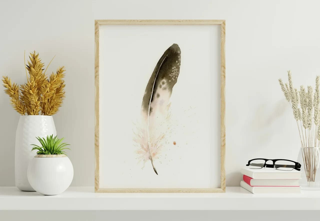 Golden Eagle shown in a room setting