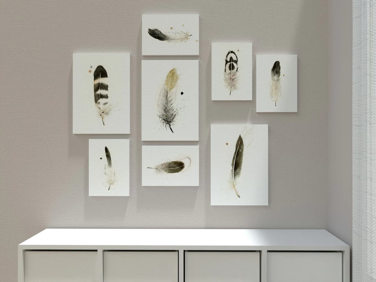 Canada Goose shown in a room setting