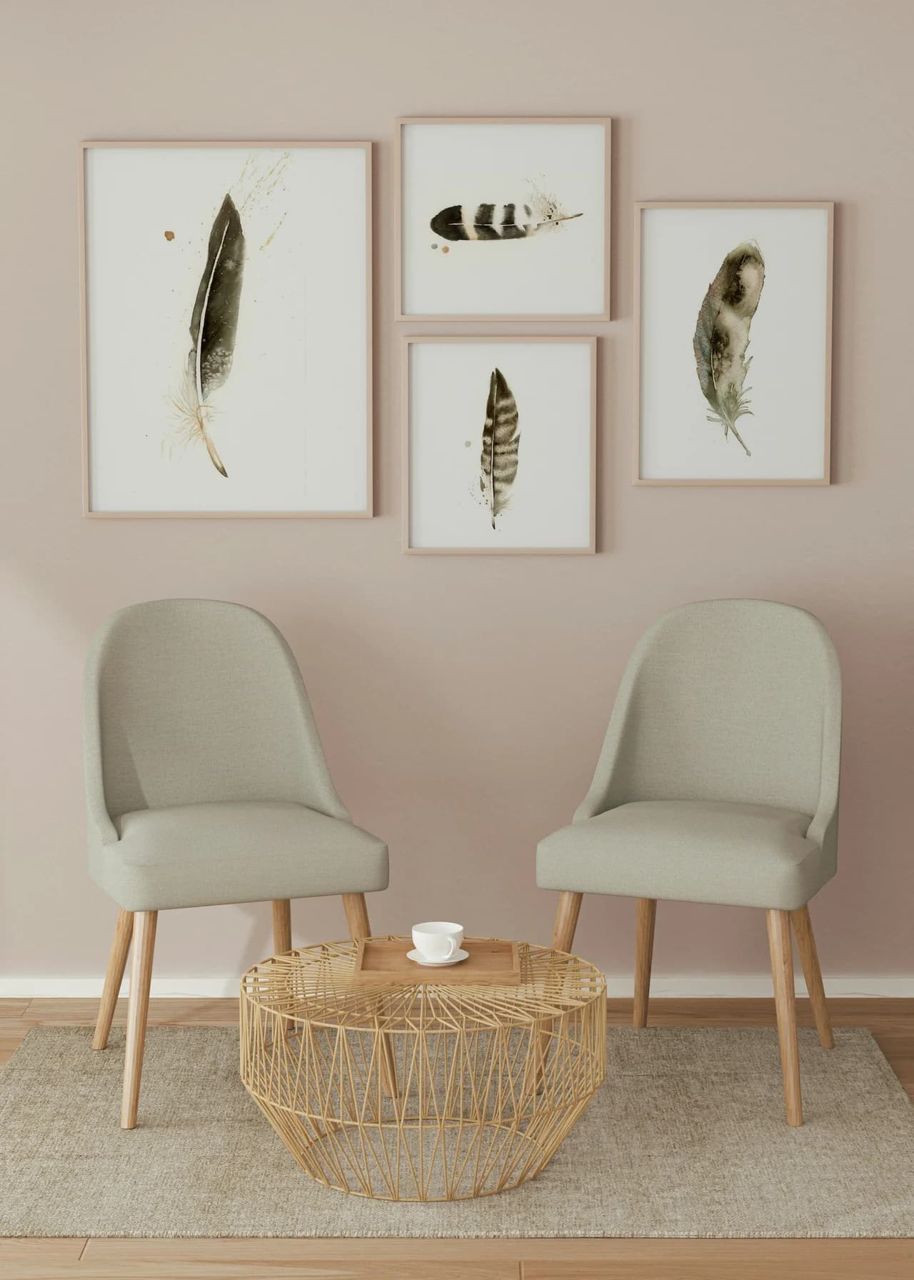 Canada Goose shown in a room setting