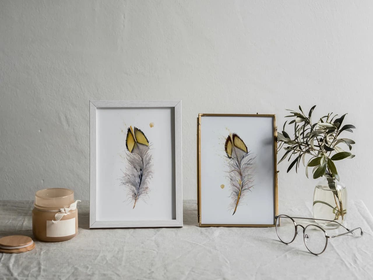 California Quail shown in a room setting