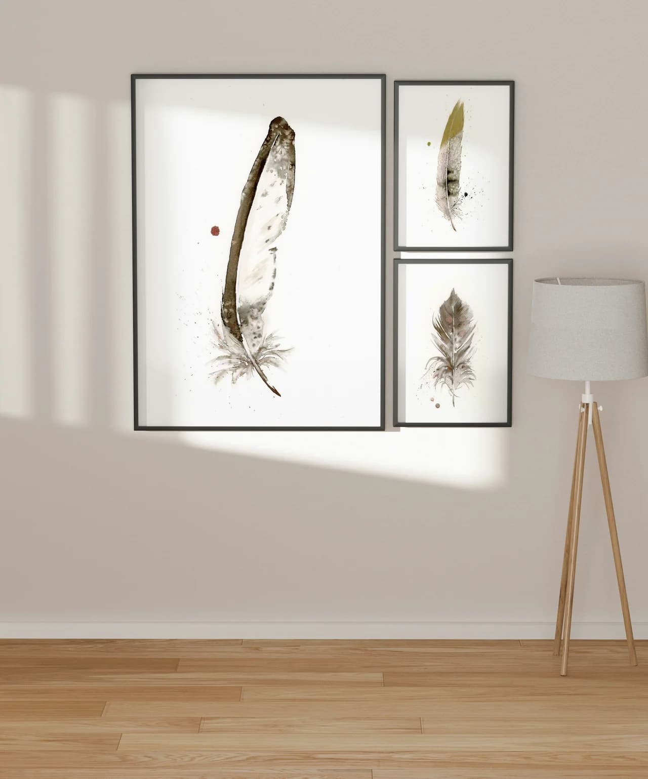 Bald Eagle shown in a room setting