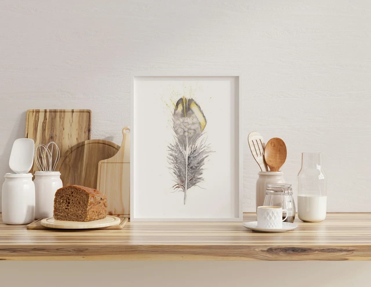 California Quail shown in a room setting