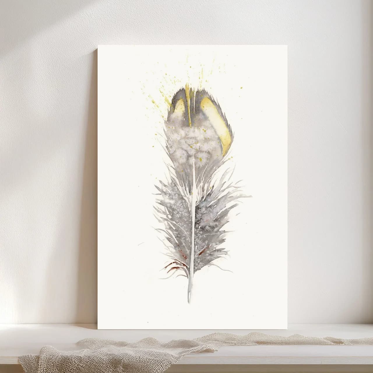 California Quail shown in a room setting