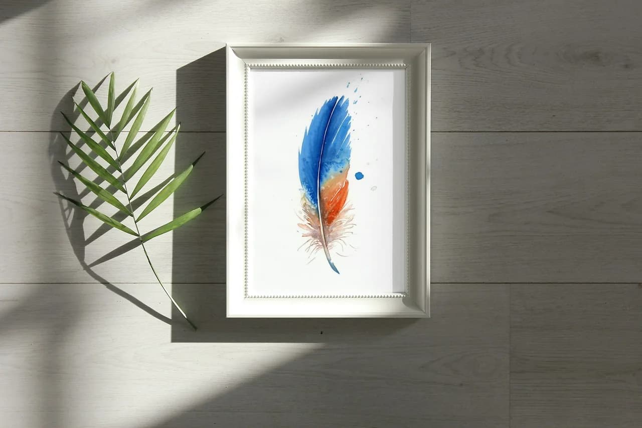 Kingfisher shown in a room setting
