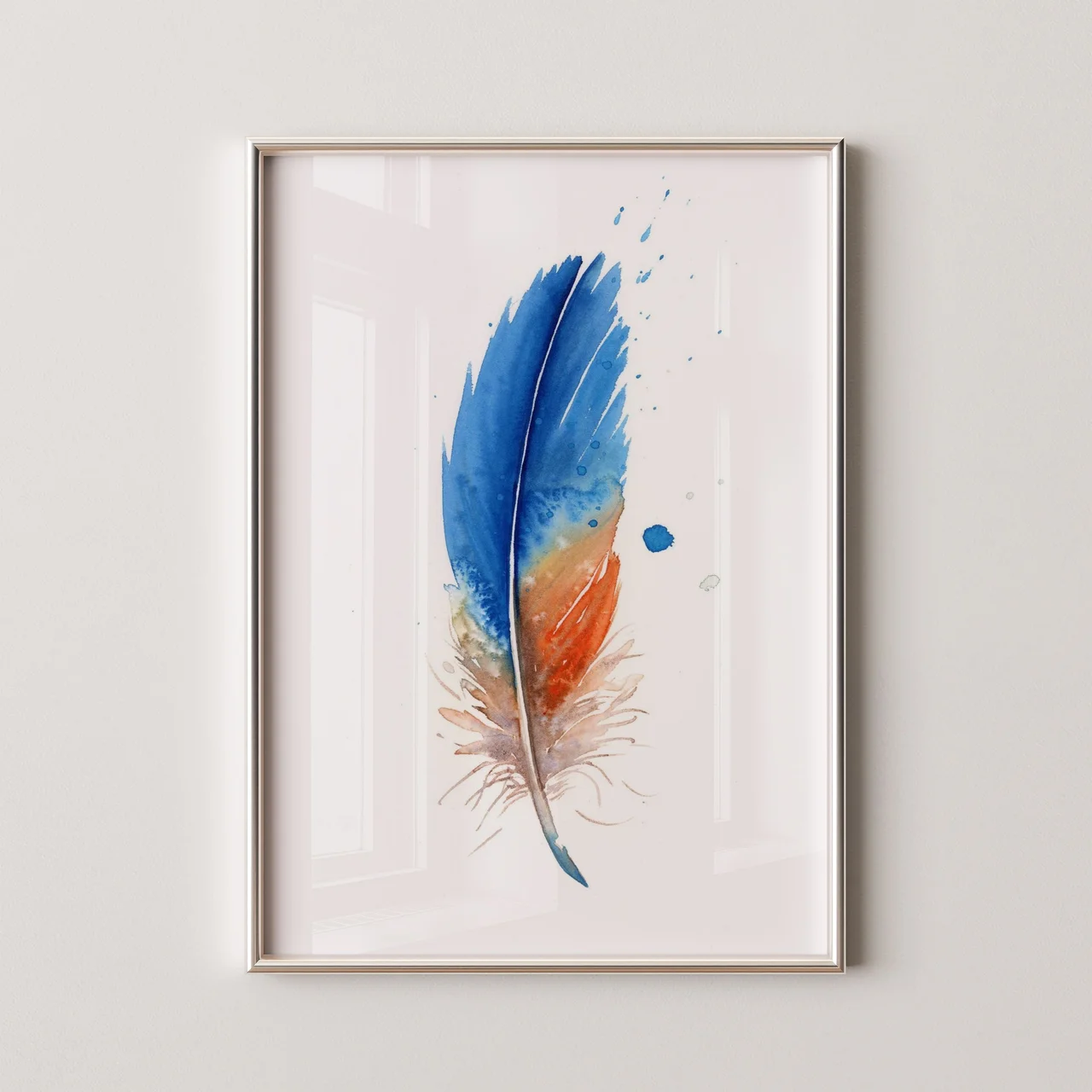 Kingfisher shown in a room setting