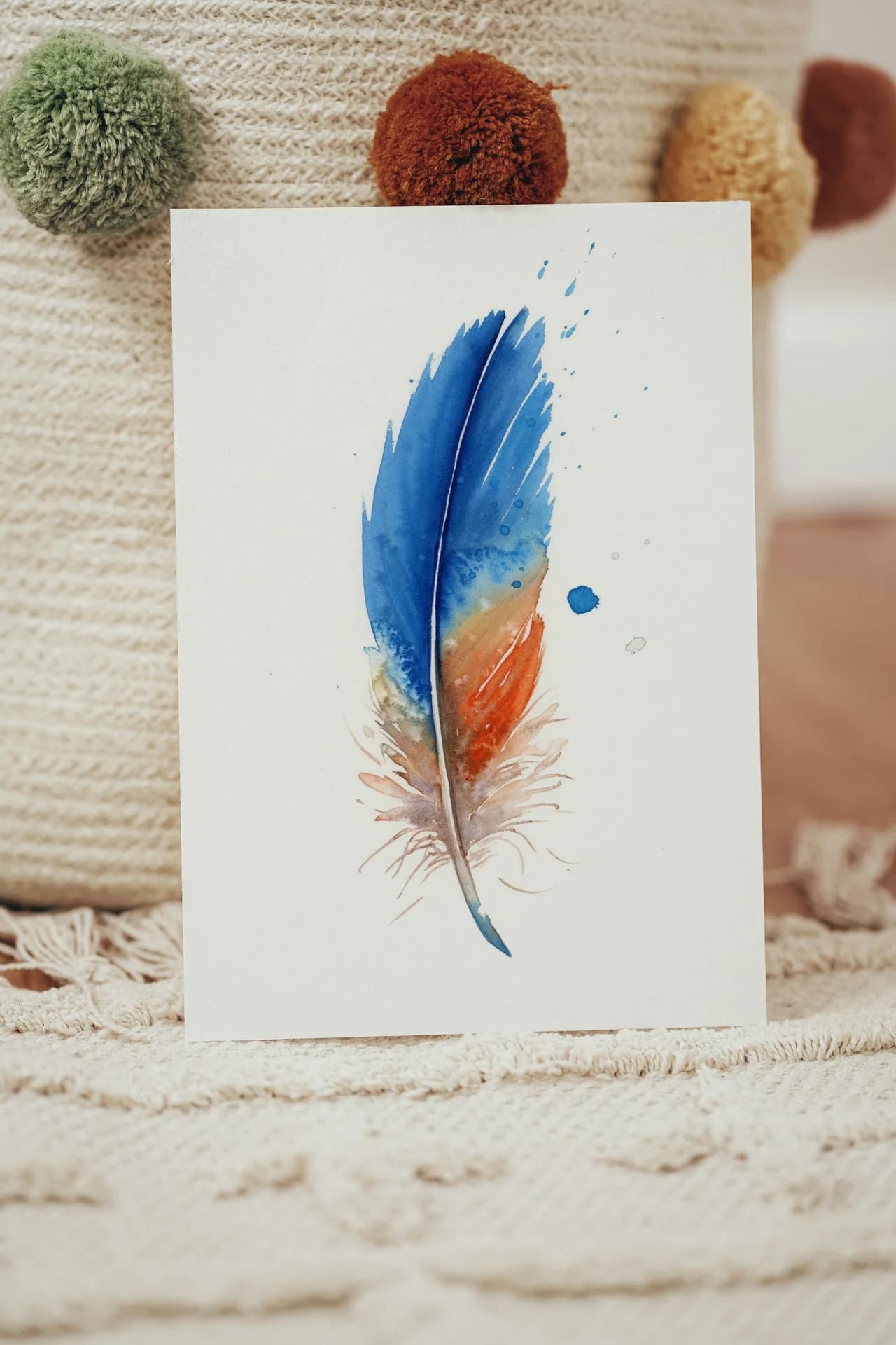 Kingfisher shown in a room setting