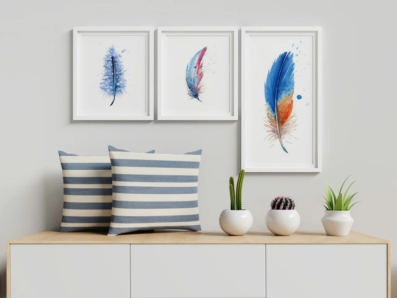 Kingfisher shown in a room setting
