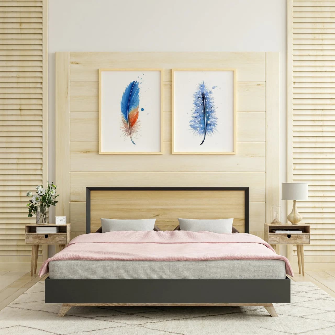 Kingfisher shown in a room setting