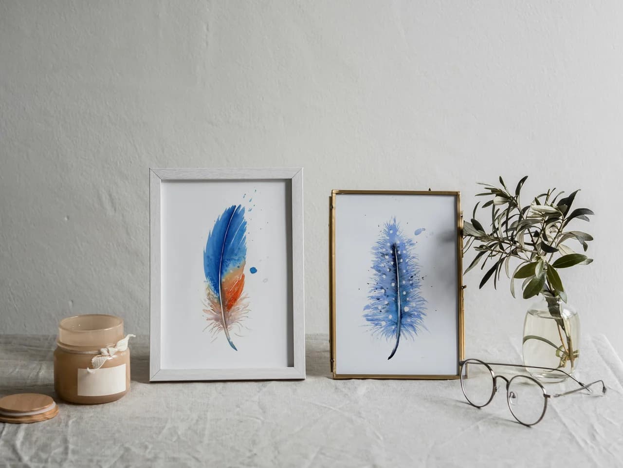 Kingfisher shown in a room setting
