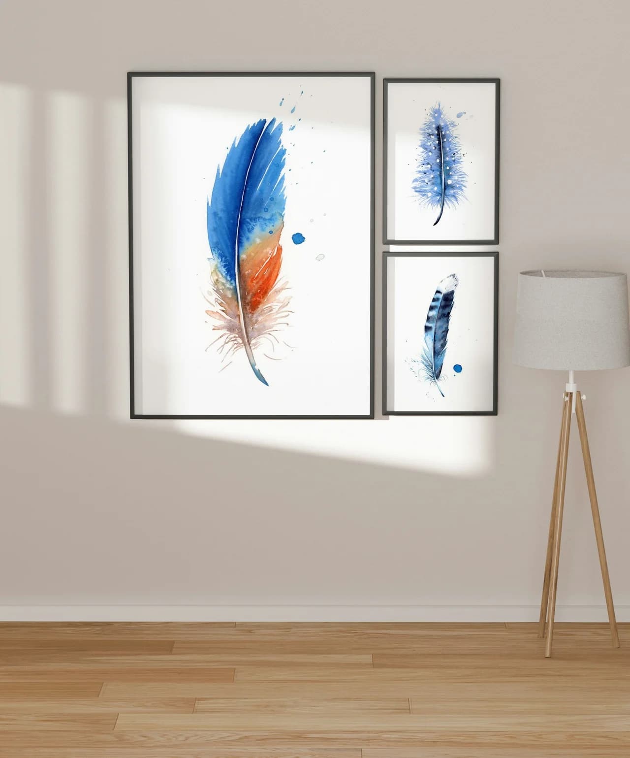 Kingfisher shown in a room setting