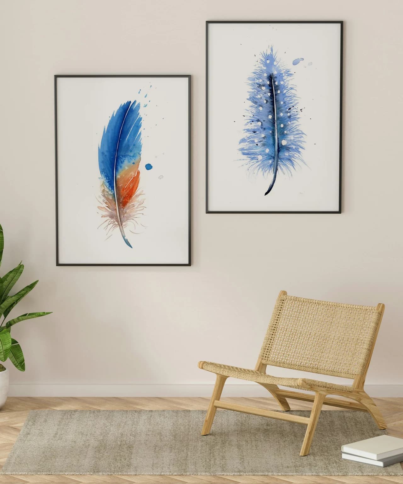 Kingfisher shown in a room setting