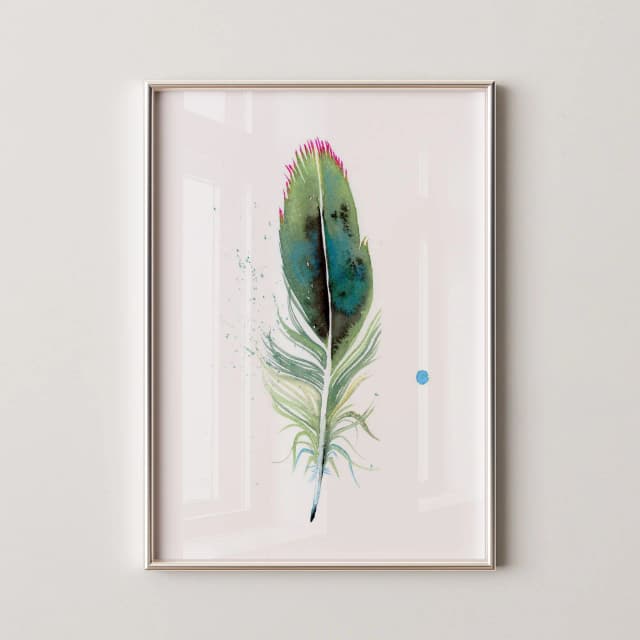 Hummingbird shown in a room setting