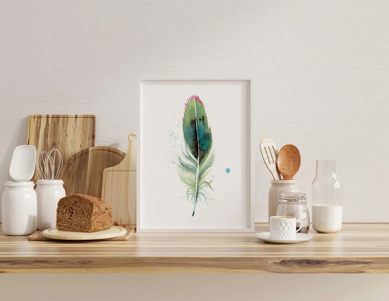 Hummingbird shown in a room setting