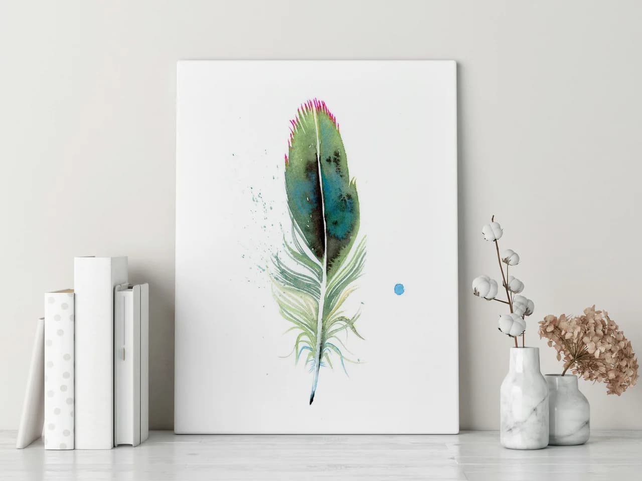 Hummingbird shown in a room setting