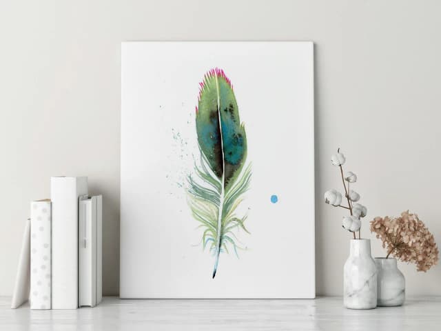 Hummingbird shown in a room setting