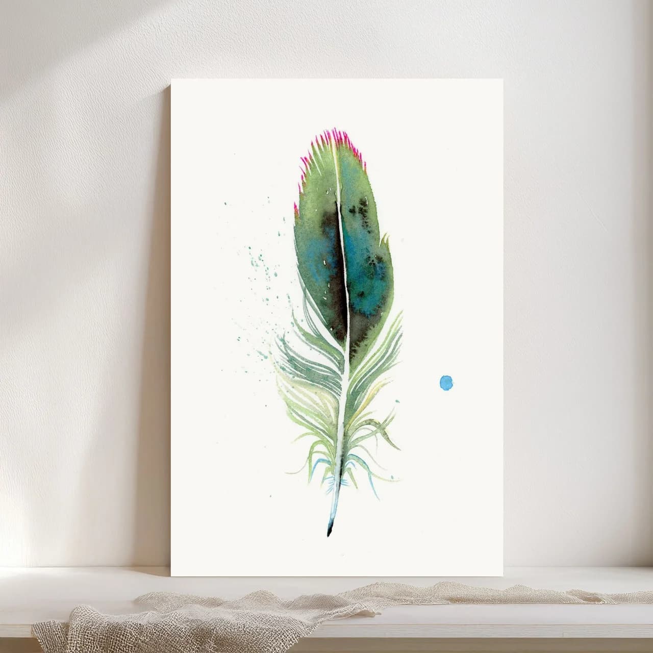 Hummingbird shown in a room setting