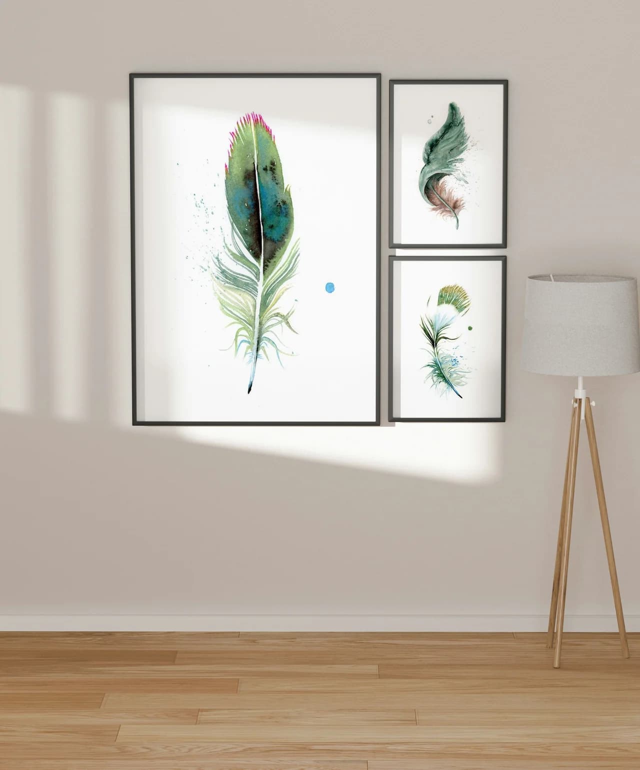 Hummingbird shown in a room setting