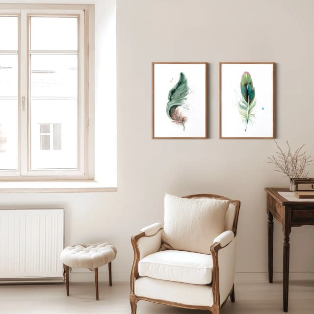 Hummingbird shown in a room setting