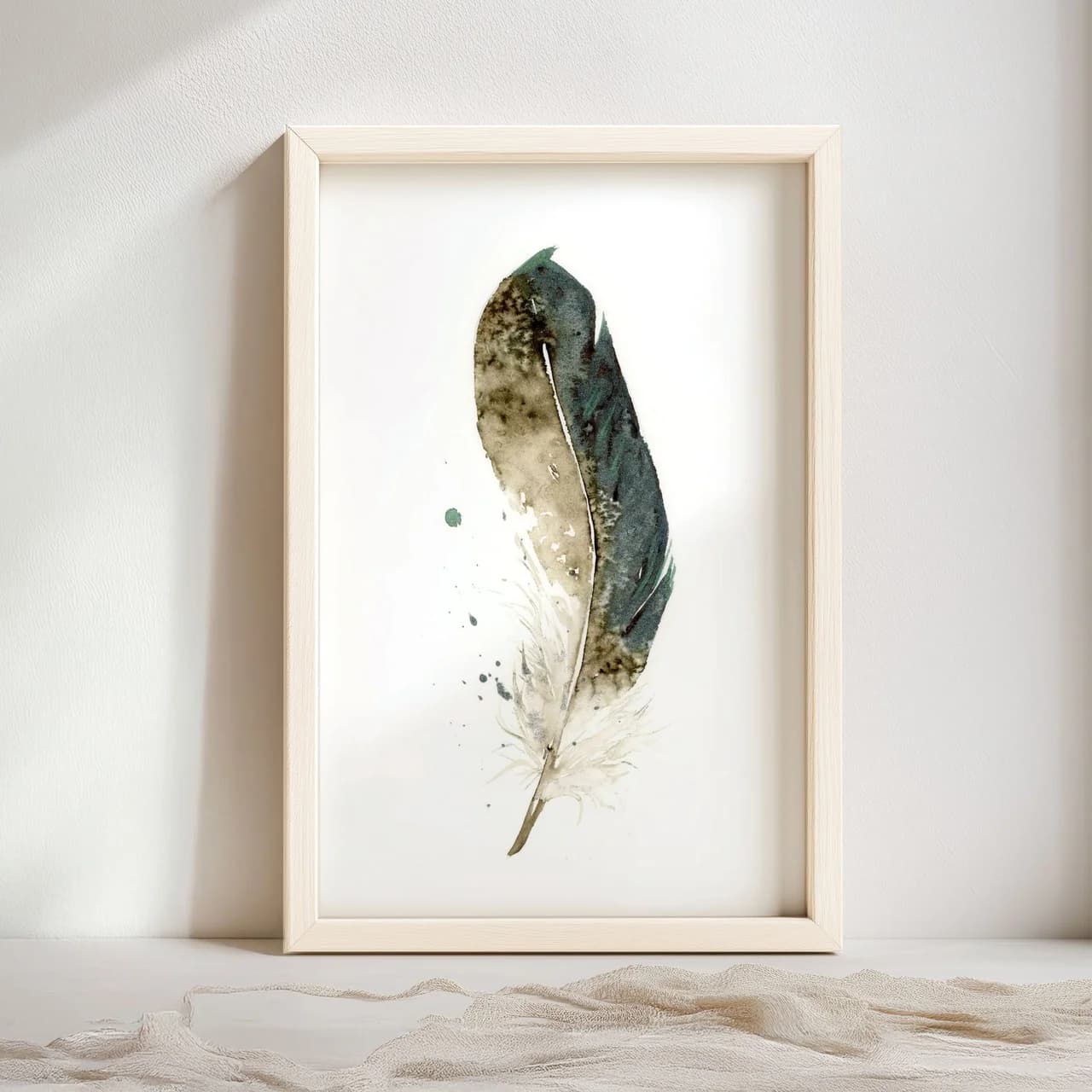Mallard shown in a room setting
