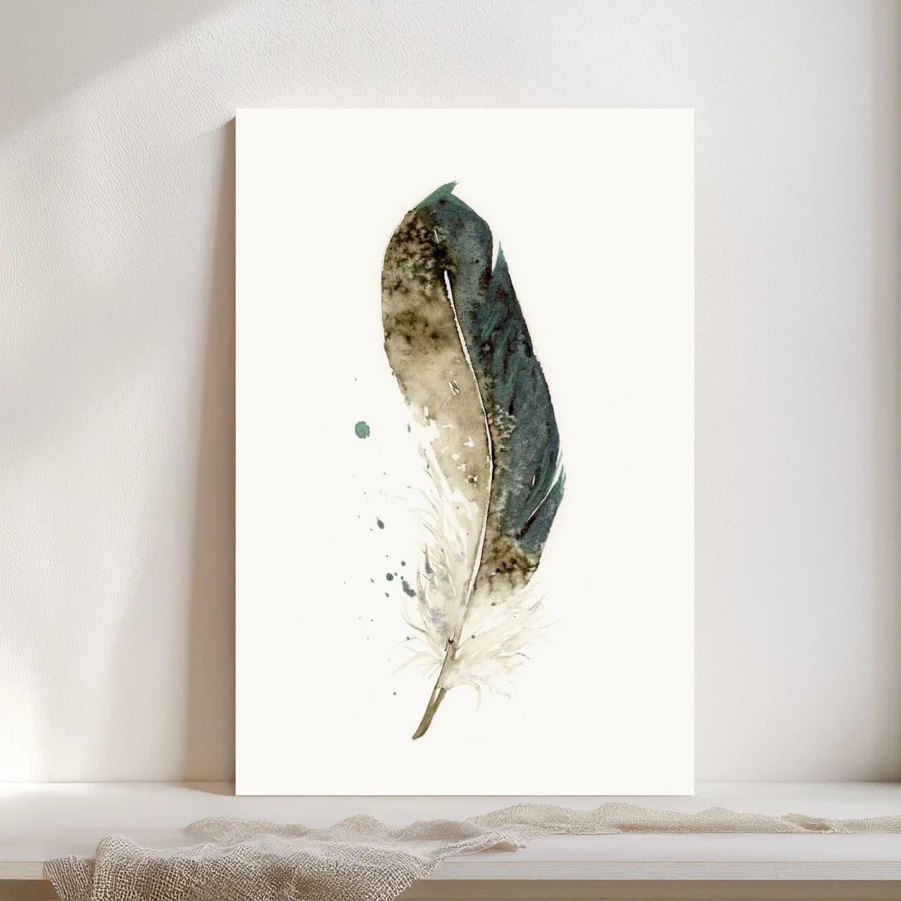 Mallard shown in a room setting