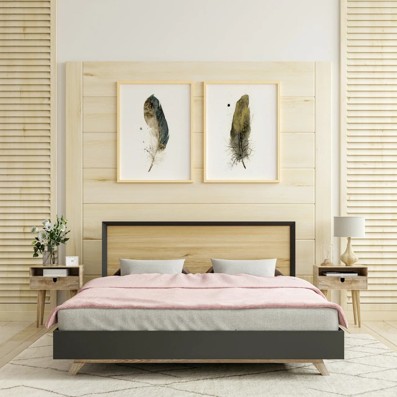 Mallard shown in a room setting