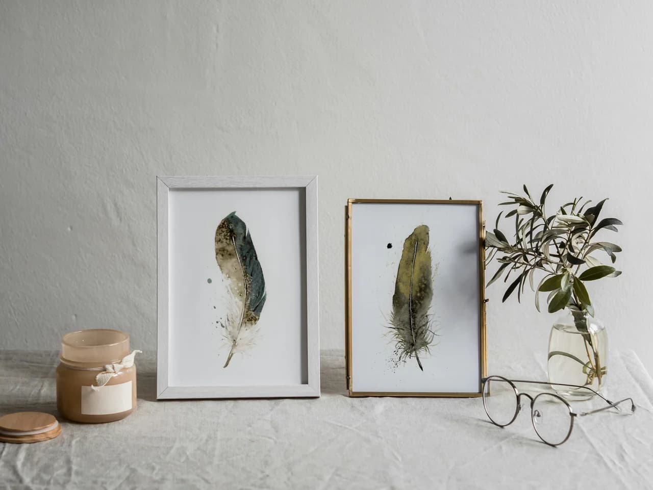 Mallard shown in a room setting